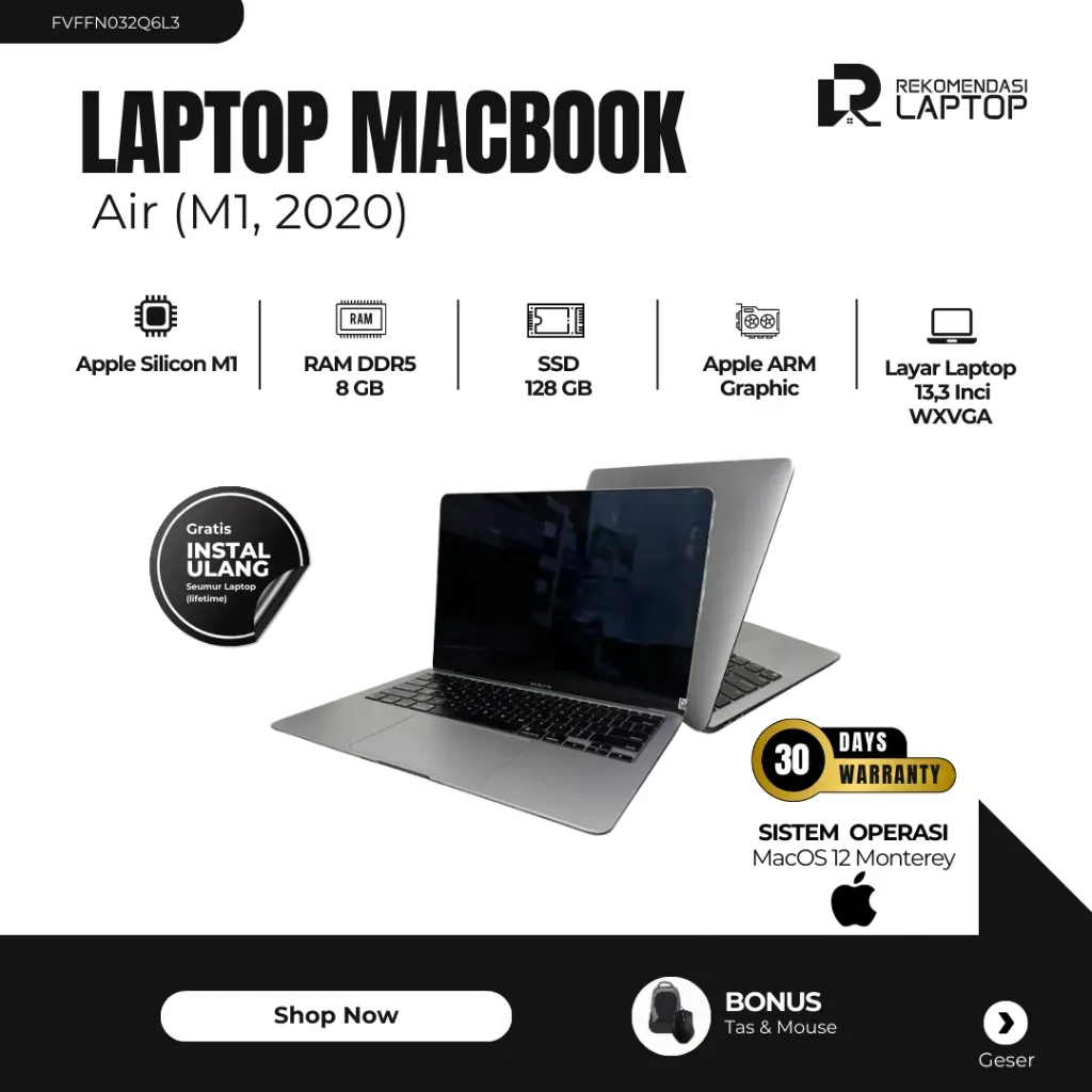 [FVFFN032Q6L3] MacBook Air (M1, 2020)