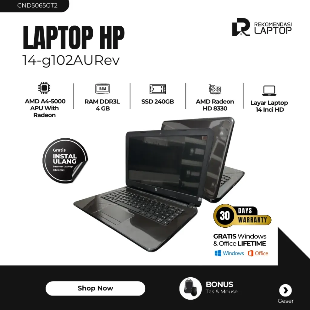 [CND5065GT2] HP 14-g102AURev