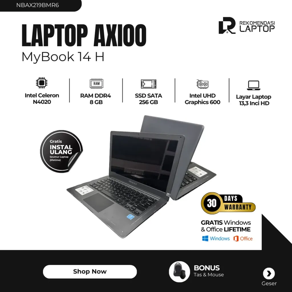 [NBAX219BMR6] Axioo MyBook 14H