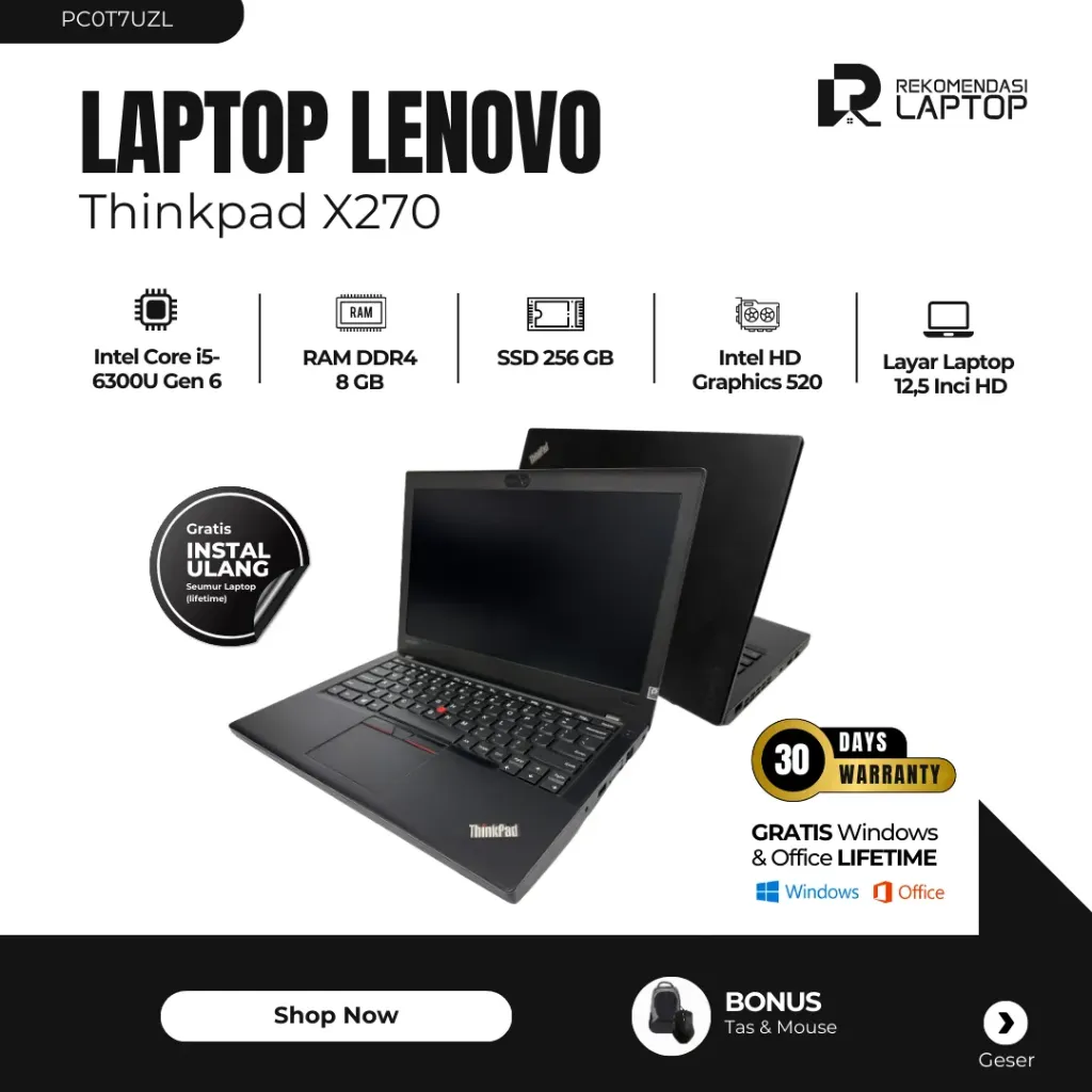 [PC0T7UZL] Lenovo Thinkpad X270