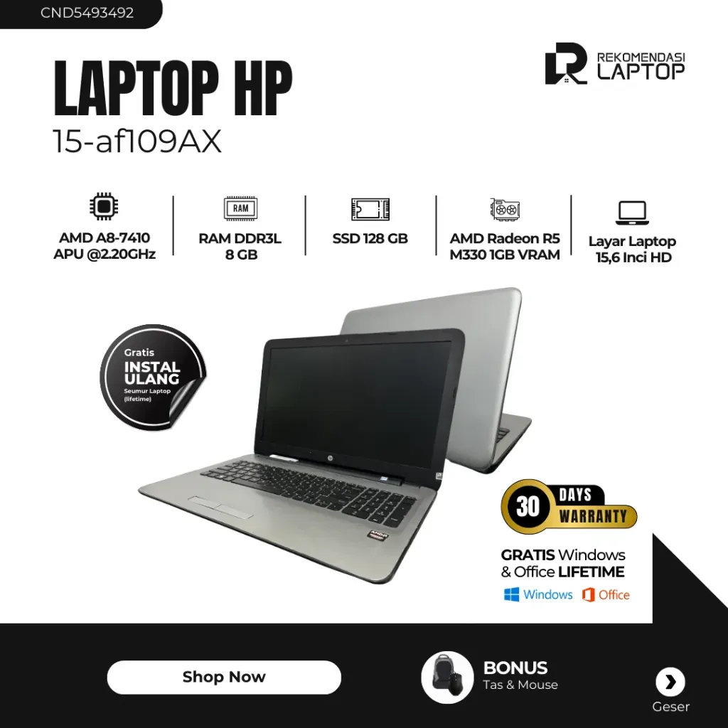 [CND5493492] HP 15-af109AX