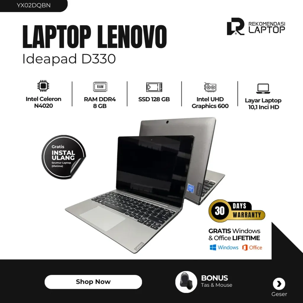 [YX02DQBN] Lenovo Ideapad D330