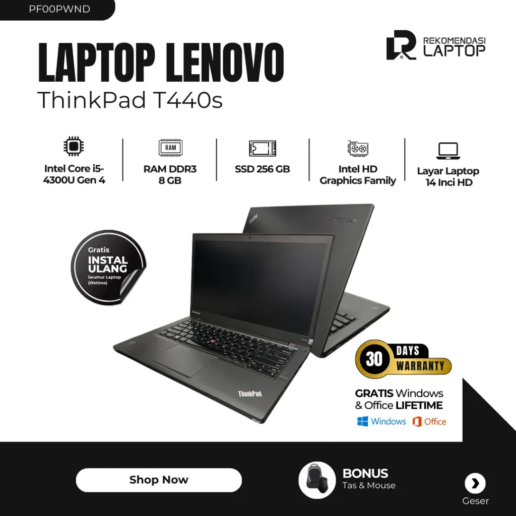[PF00PWND] Lenovo ThinkPad T440s