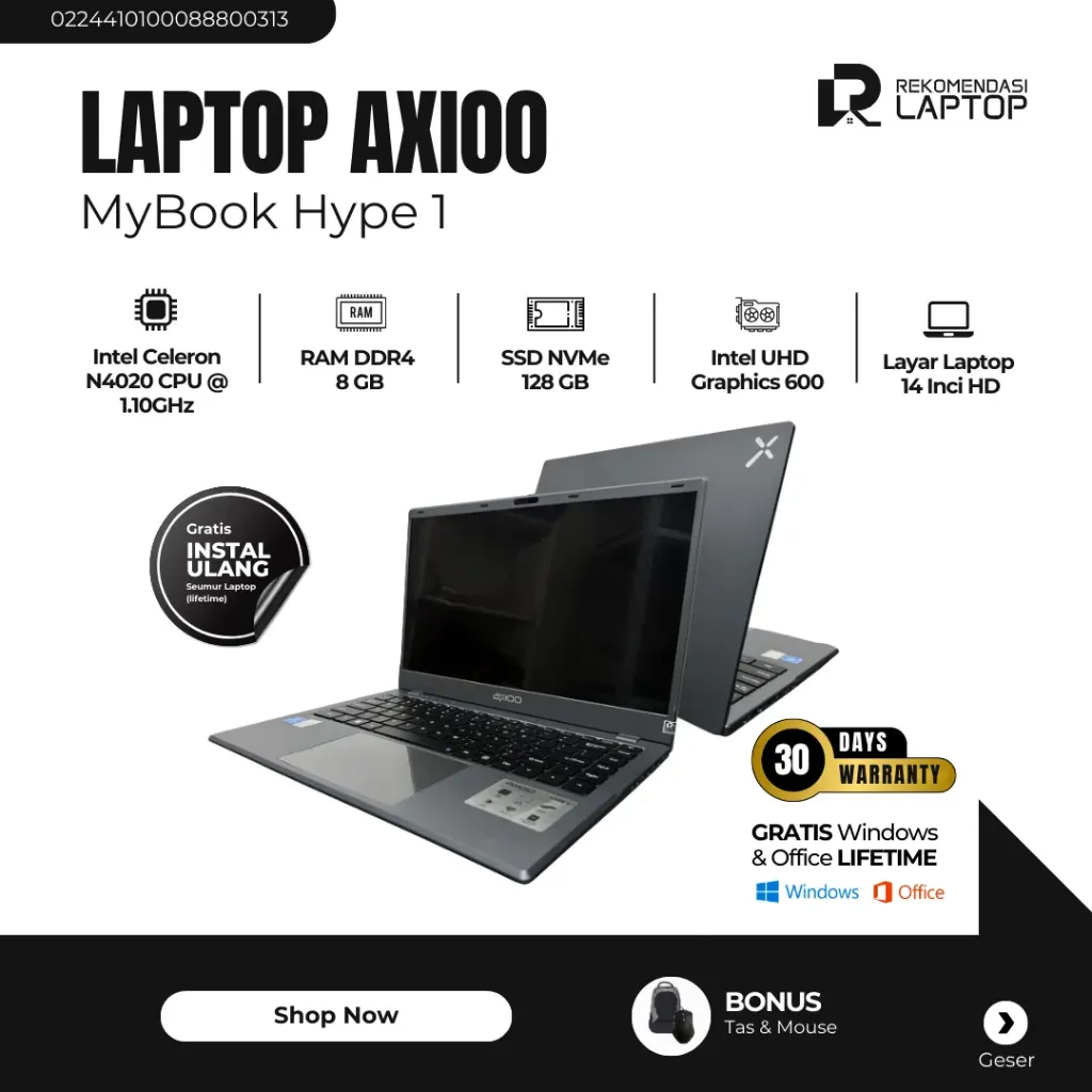 [0224410100088800313] Axioo MyBook Hype 1