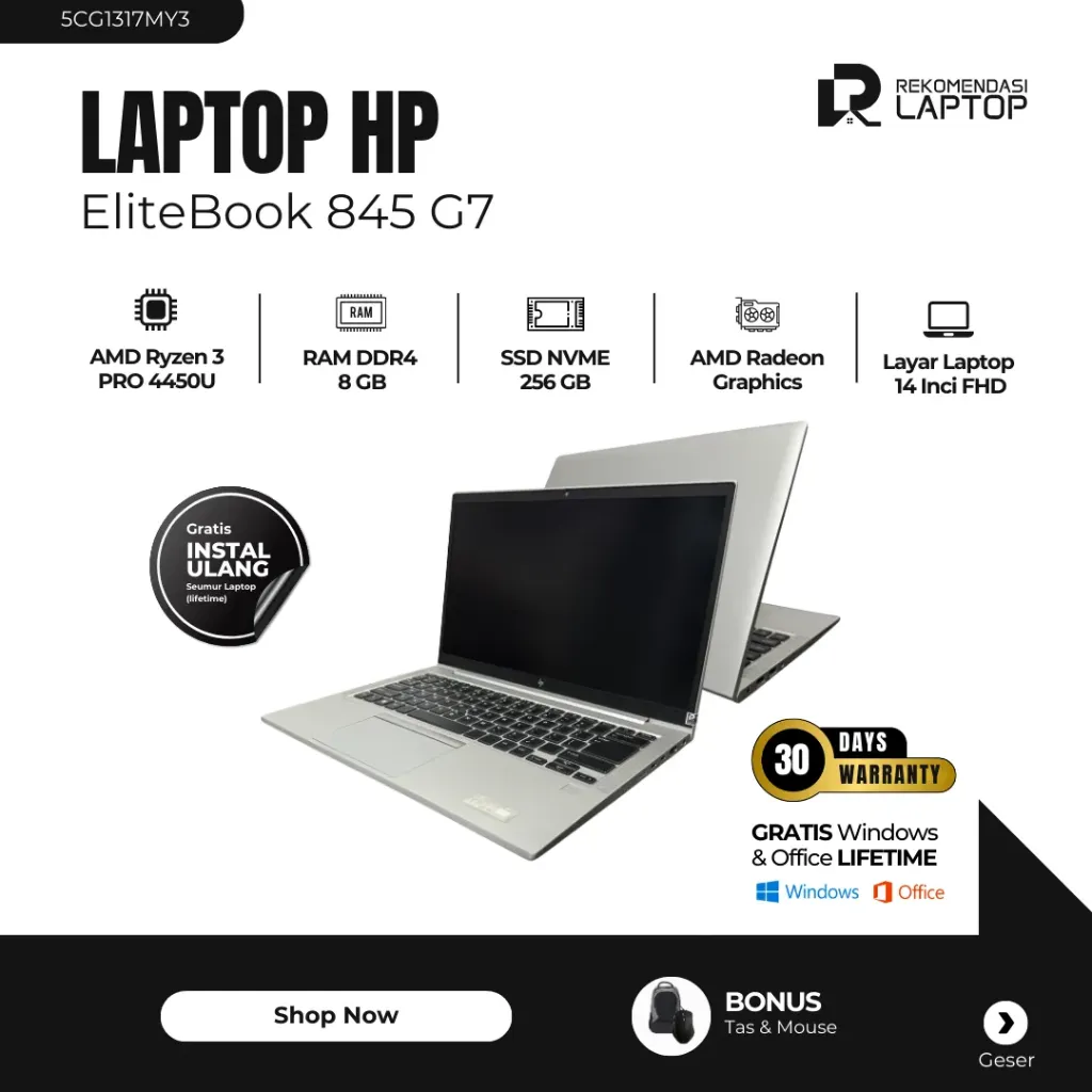 [5CG1317MY3] HP EliteBook 845 G7