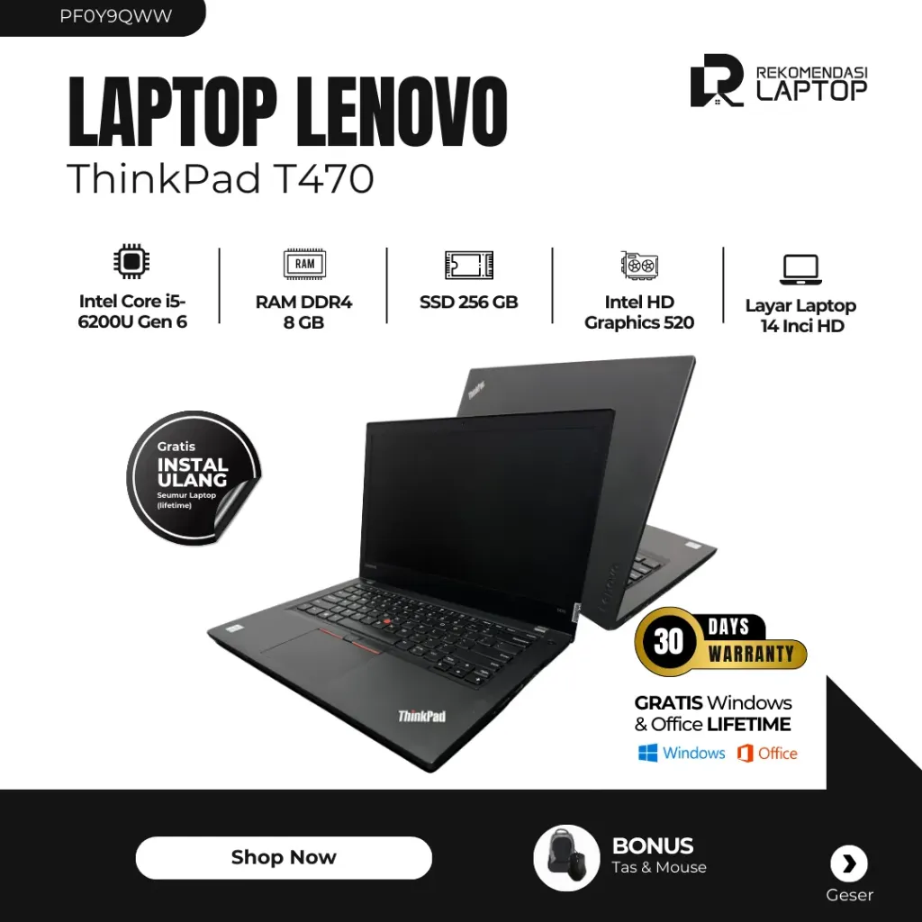 [PF0Y9QWW] Lenovo ThinkPad T470