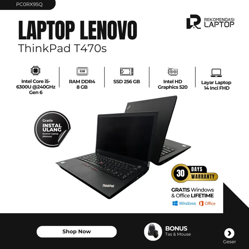 [PC0RX95Q] Lenovo ThinkPad T470s