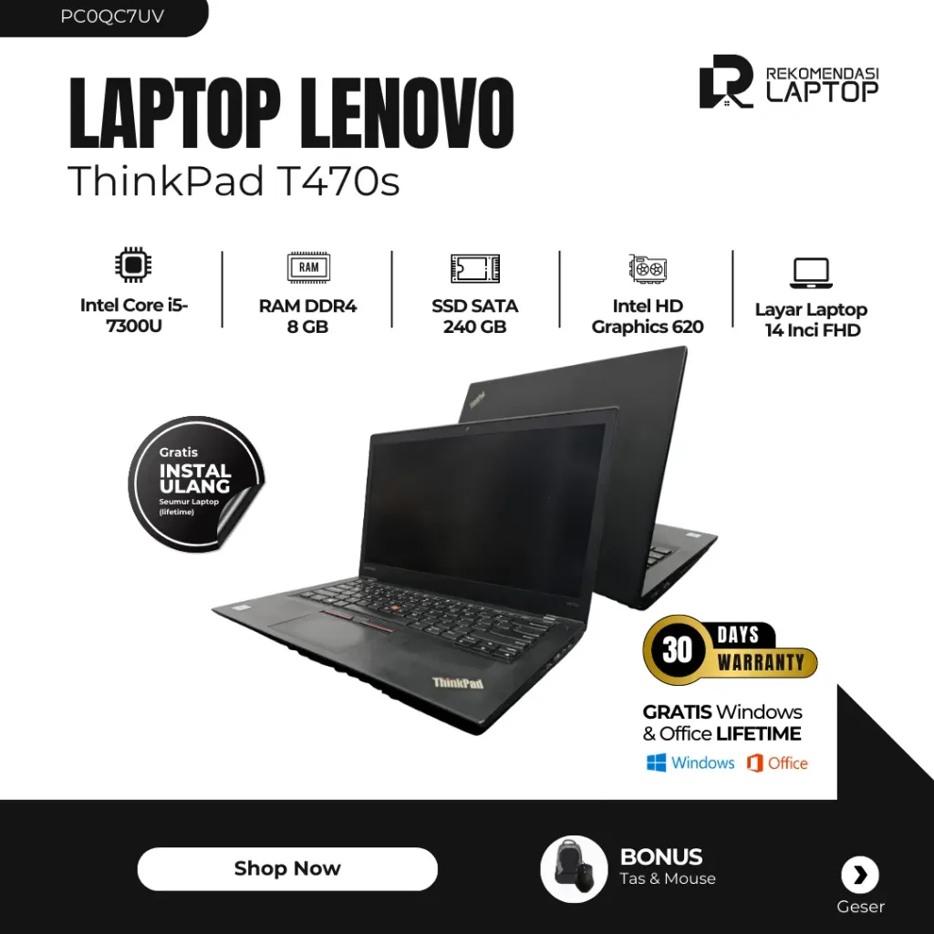 [PC0QC7UV] Lenovo ThinkPad T470s