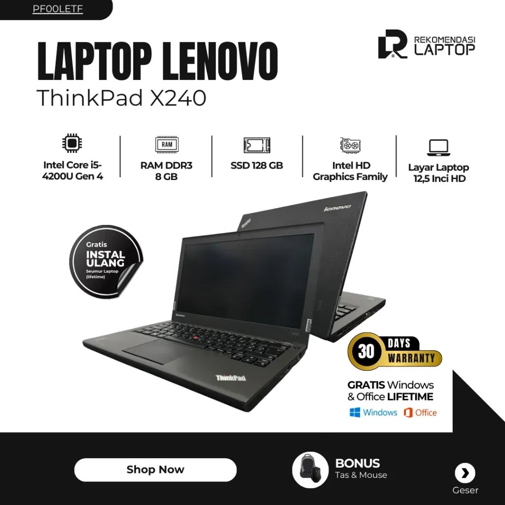 [PF00LETF] Lenovo ThinkPad X240