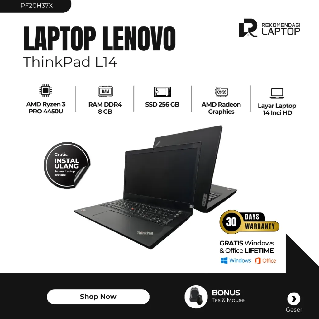 [PF20H37X] Lenovo ThinkPad L14