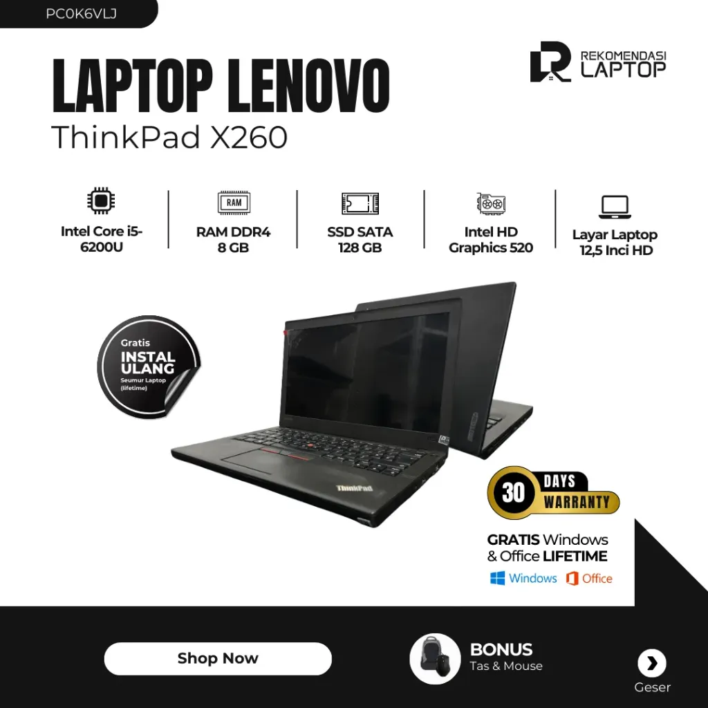 [PC0K6VLJ] Lenovo ThinkPad X260