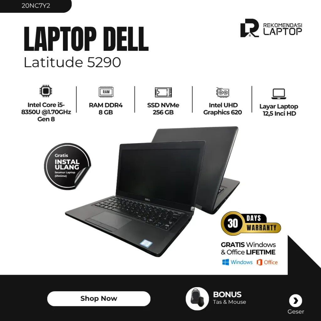 [20NC7Y2] Dell Latitude 5290