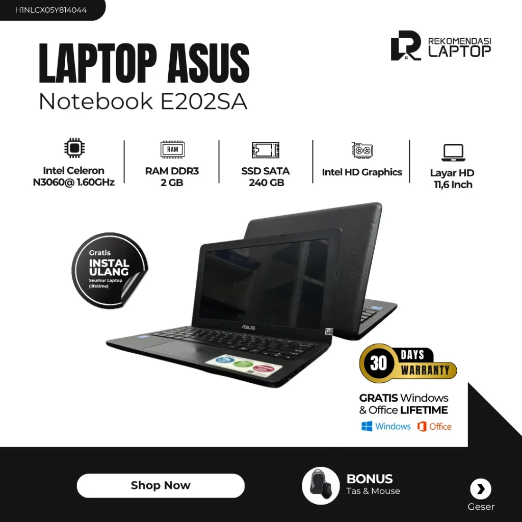 [H1NLCX05Y814044] Asus Notebook E202SA