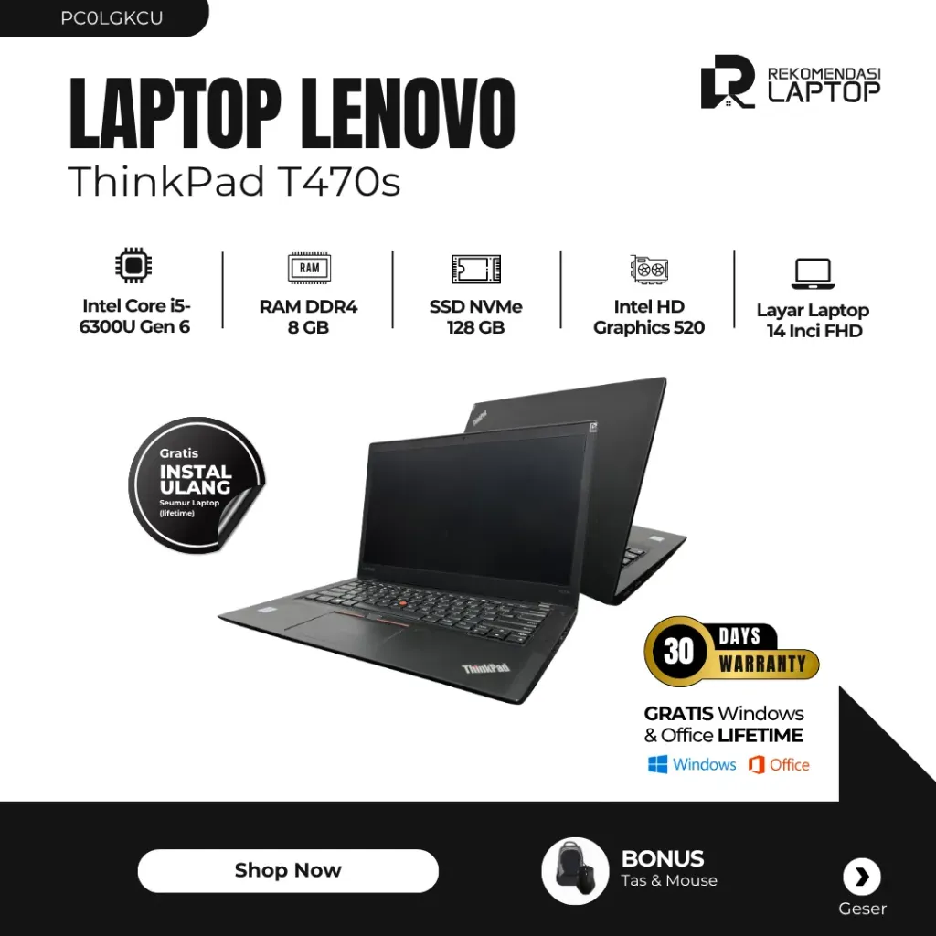 [PC0LGKCU] Lenovo ThinkPad T470s