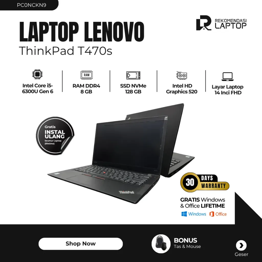 [PC0NCKN9] Lenovo ThinkPad T470s