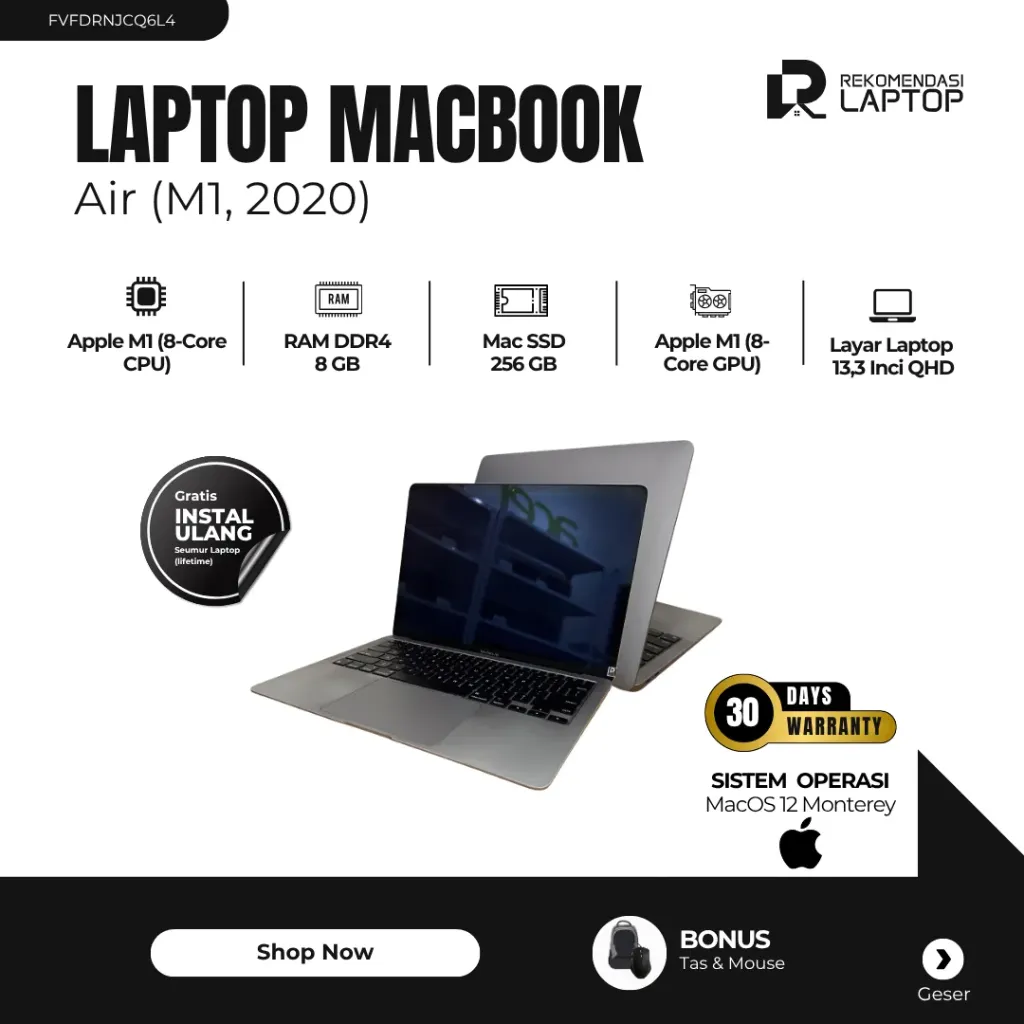MacBook Air (M1, 2020)