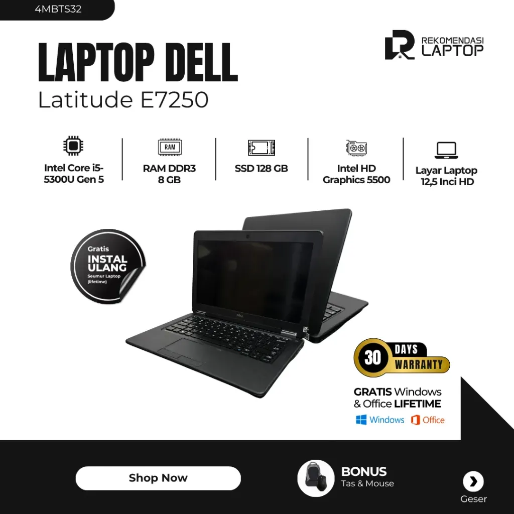 Dell Latitude E7250