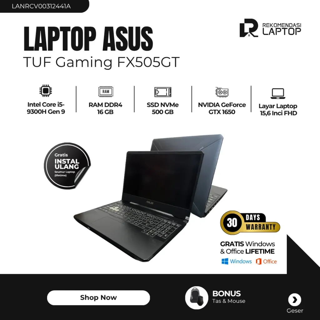 Asus TUF Gaming FX505GT