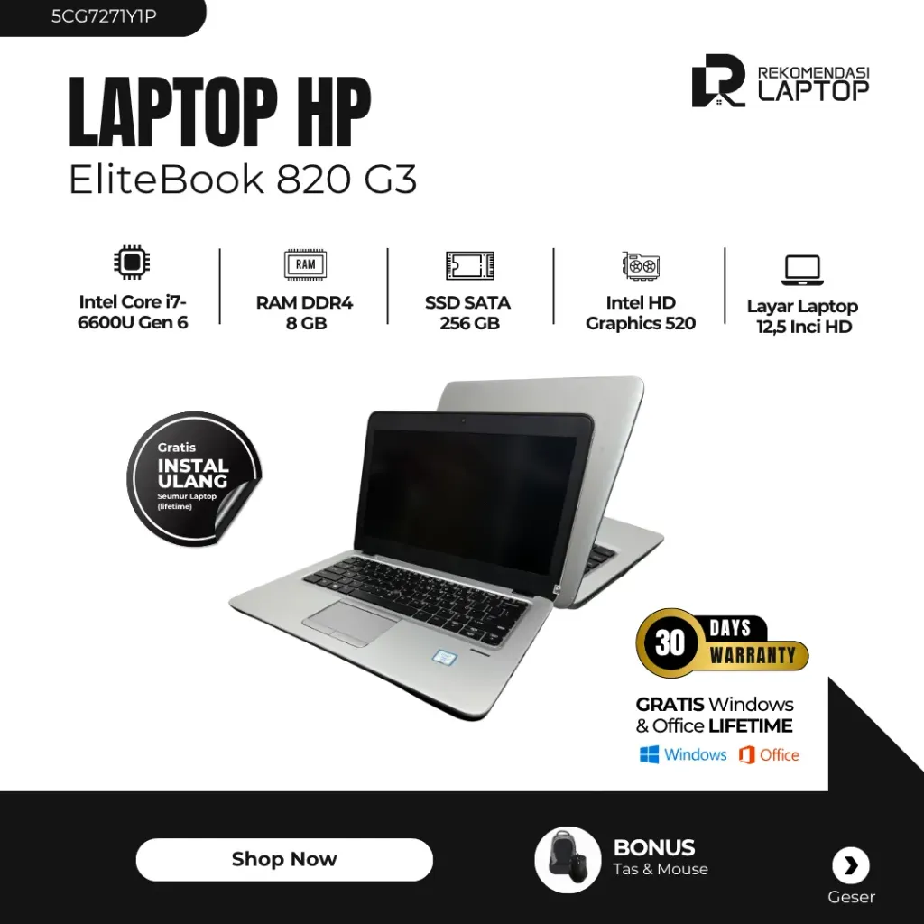 HP EliteBook 820 G3