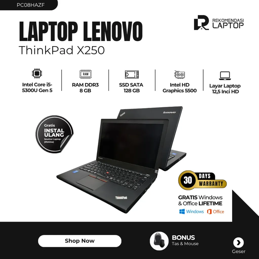 Lenovo ThinkPad X250