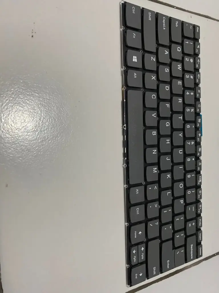 Keyboard Lenovo Ideapad 3-14IGL05 3-14ADA05 3-14IIL05 Abu Tombol Delete