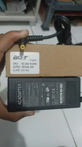Charger Acer 19V 3.42A 5.5*1.7 65W