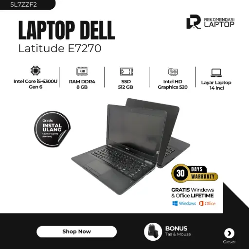 [5L7ZZF2] Dell Latitude E7270