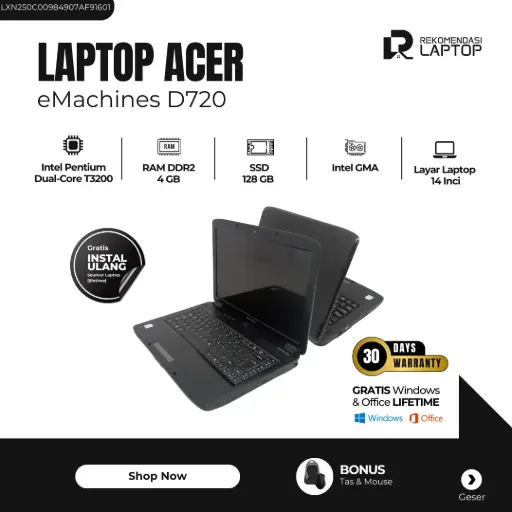[LXN250C00984907AF91601] Acer eMachines D720