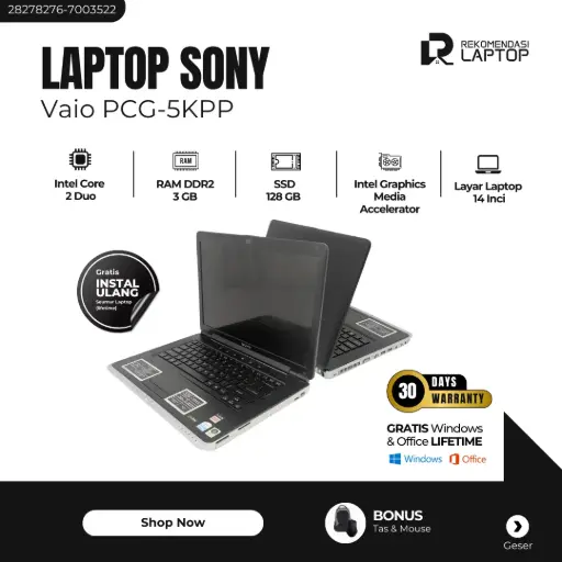 [28278276-7003522] Sony Vaio PCG-5KPP