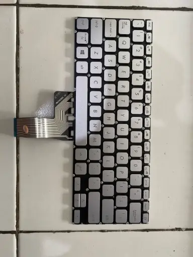 Keyboard Asus X415 X415EA A415M M415D A415J A415F Silver Backlight Tombol Power