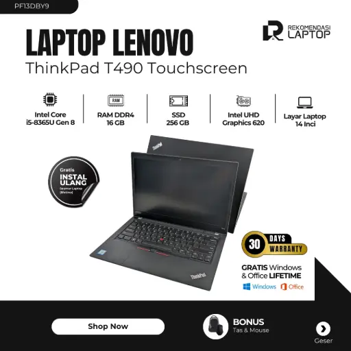 [PF13DBY9] Lenovo ThinkPad T490 Touchscreen