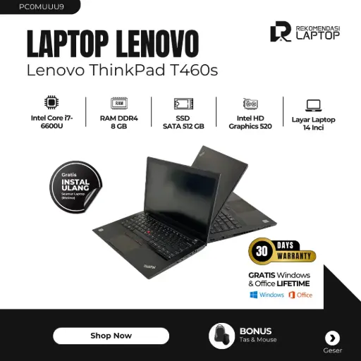 [PC0MUUU9] Lenovo ThinkPad T460s