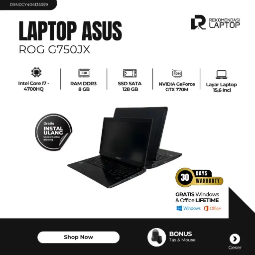 [D9N0CY404135399] Asus ROG G750JX