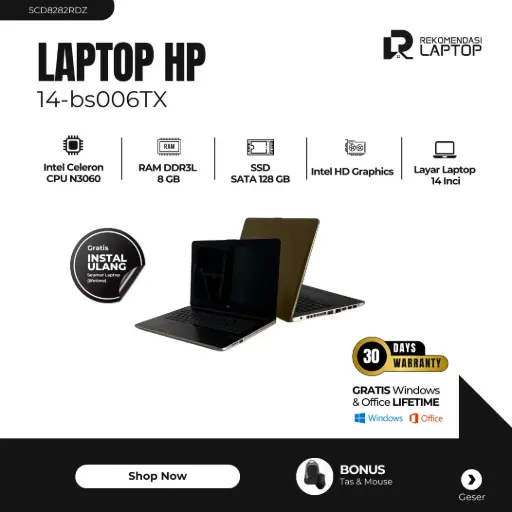 [5CD8282RDZ] HP 14-bs006TX