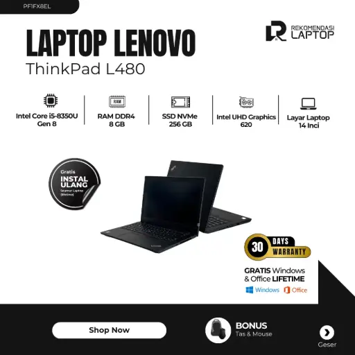 [PF1FX8EL] Lenovo ThinkPad L480