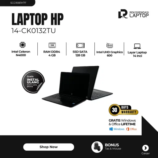 [5CG9081H7F] HP 14-CK0132TU