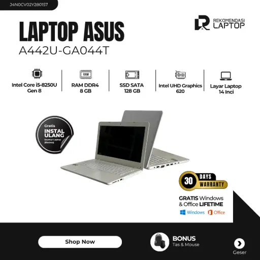 [J4N0CV02Y280157] Asus A442U-GA044T