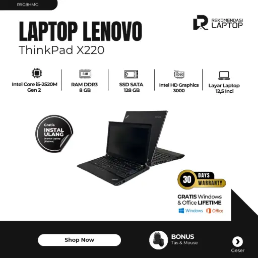 [R9G8HMG] Lenovo ThinkPad X220